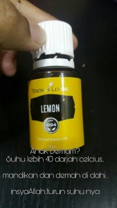Minyak essential Lemon
